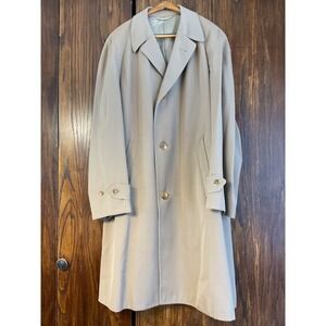 Tan Long Formal Topcoat Bench needled Large